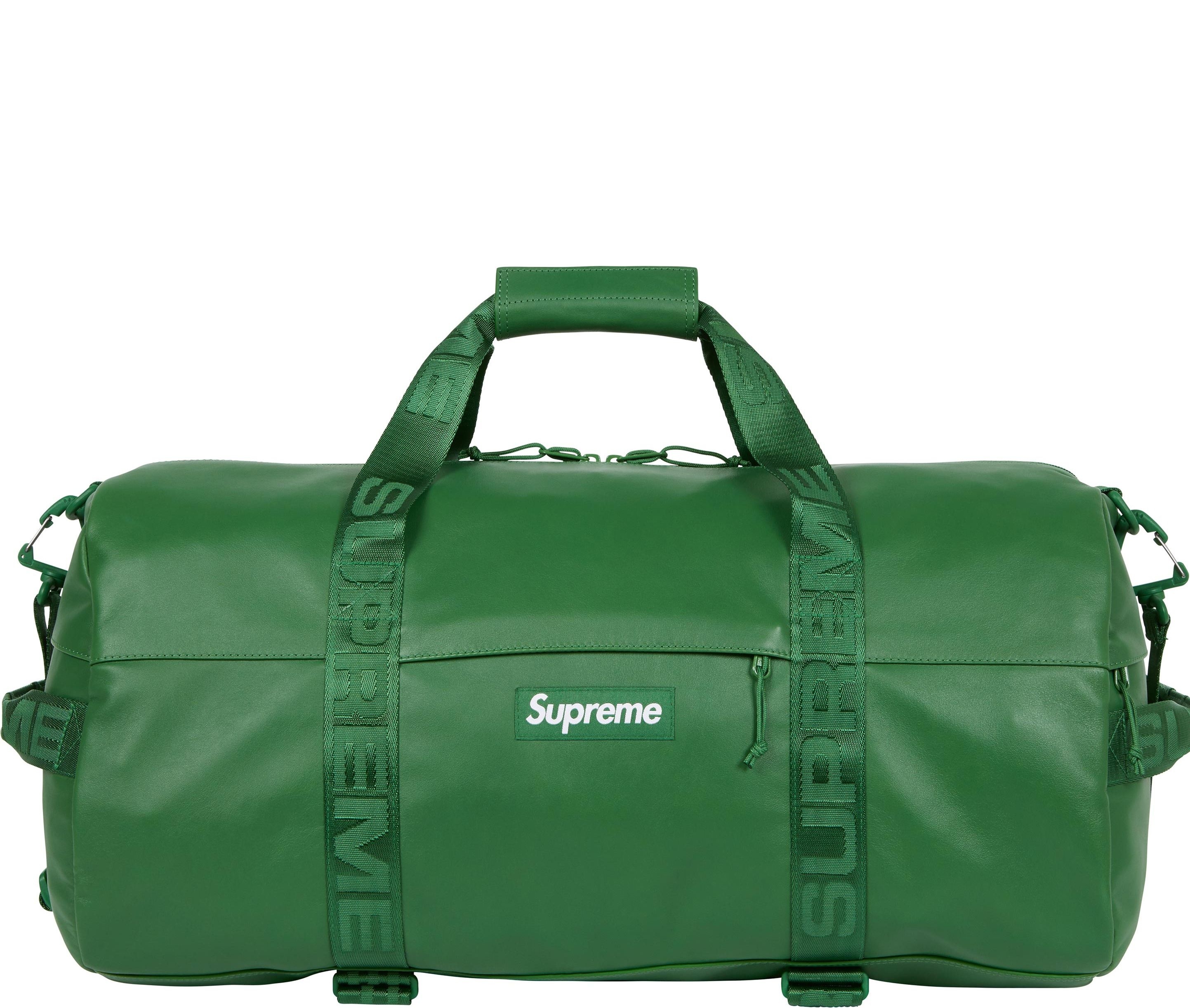 Leather Duffle Bag view 13